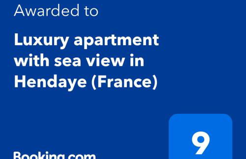 Luxury apartment with sea view in Hendaye (France) - Foto 27