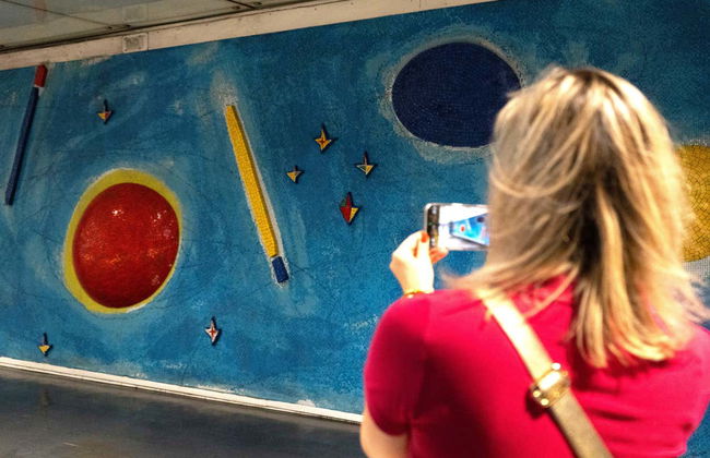 Visite du métro de Naples - Photo 4