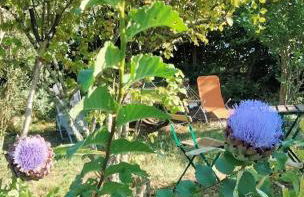 La Maison Bleue de Husseau Ancienne ferme semi-troglodytique 18e siècle - Foto 1