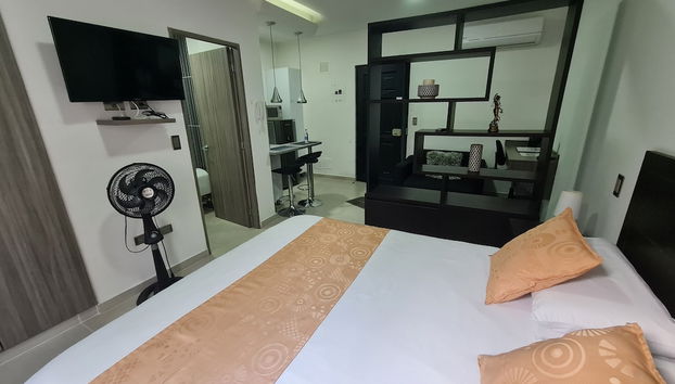 305 Moderno Aparta-Suite en Versalles Tipo Loft - Cali Tower Suites & Lofts - Foto 3, Habitación