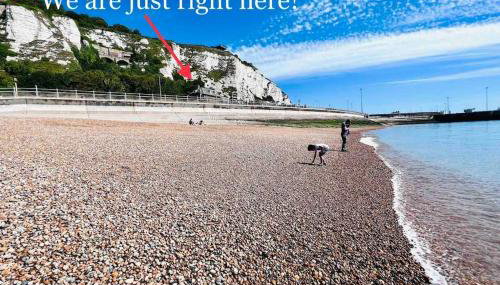 Flat 3 Marine Parade House, 1 East Cliff - Next to Dover Port, White Cliffs, Beach, Castle - Foto 5