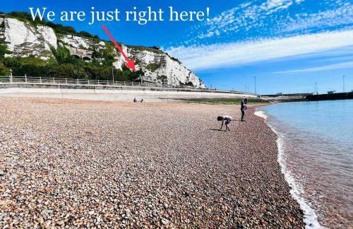 Flat 3 Marine Parade House, 1 East Cliff - Next to Dover Port, White Cliffs, Beach, Castle - Foto 5