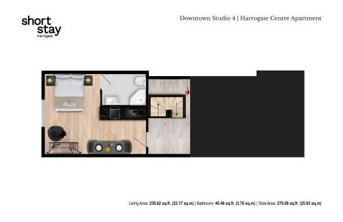 Downtown Studio 4 - Harrogate Town Centre - Photo 23
