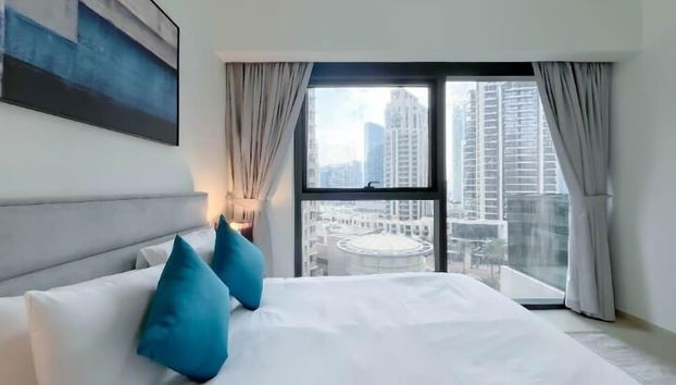 ACTONE Tower2-Step to Burjkhalifa-1BR - Foto 4, Habitación