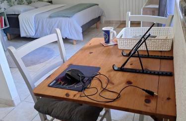 Studio 11, Draps, Linge, Wifi # Longère Bretonne#Morbihan - Foto 4