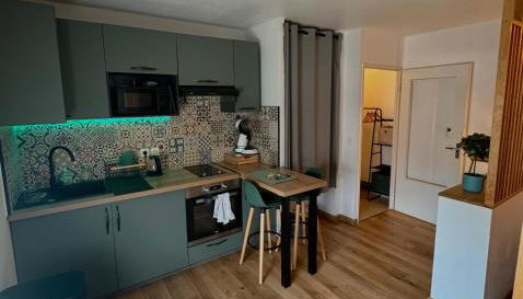 T1 cosy tout équipé, proche Airbus aéroport - Foto 2, stove, pet friendly