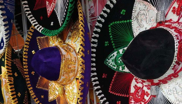Mexican sombreros from Xochimilco