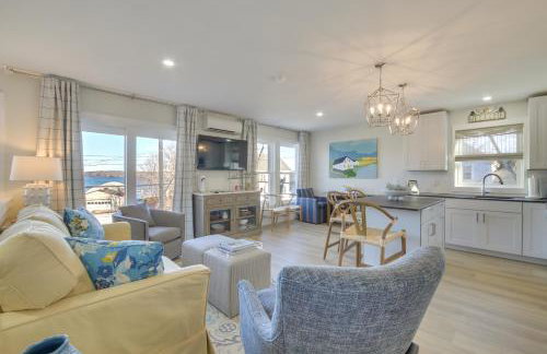 Deck with Water Views Quiet East Boothbay Retreat! - Foto 1