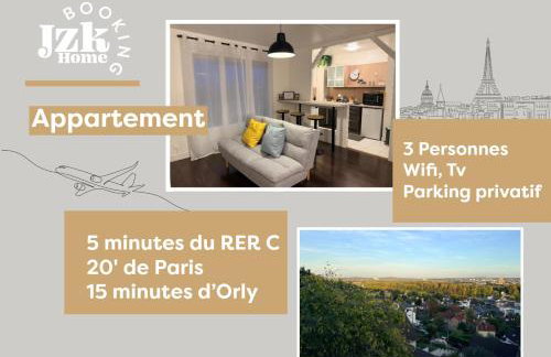 Studio aux portes d'Orly et Paris - Foto 2