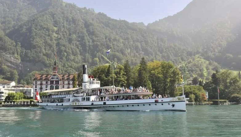 Navegaremos no lago dos Quatro Cantões