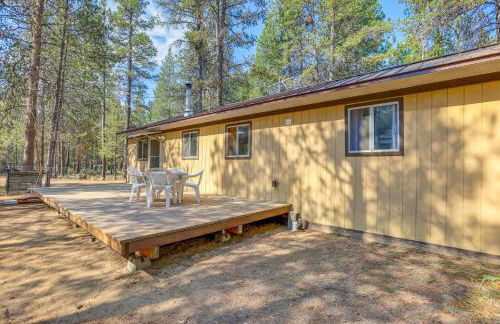 1 Mi to State Park Peaceful La Pine Cabin with Deck - Foto 20