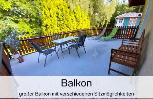 Ferienwohnungen Bernsdorfer Straße Chemnitz - zentrumsnah, teilweise mit Balkon oder Terrasse, große Parkanlage - ideal für Familien, Paare und Geschäftsleute - Foto 32