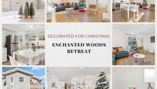 Enchanted Woods Retreat-Decorated for Christmas - Foto 1