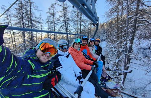 Montclar Appart 4 à 6 places - terrasse vue panoramique - idéalement situé - Foto 3