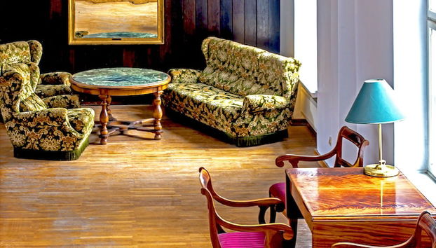 Zamek Tuczno - Photo 2, Lobby sitting area