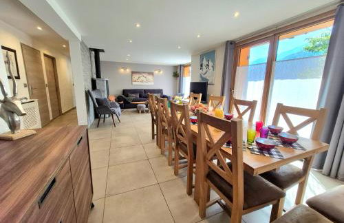 Chalet avec Jacuzzi, billard, jardin clos, proche Paradiski - Foto 5