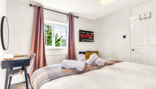 Wheatley House - Great Location - Free Parking, Self-Check-In, Fast Wifi and Smart TVs by Yoko Property - Foto 5, towels