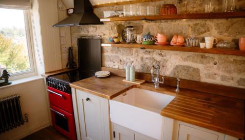 Button Cottage on Gold Hill - Hovis Hill - Foto 3, stove