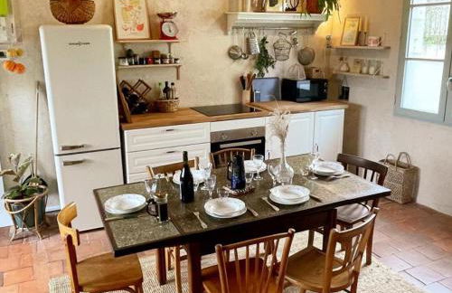 Gîte XIXè de charme à Candes-St-Martin avec jardin clos - FR-1-381-612 - Foto 6