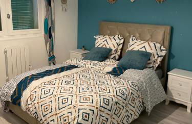 Chez Julie petit appartement une chambre rez jardin maison - Foto 15