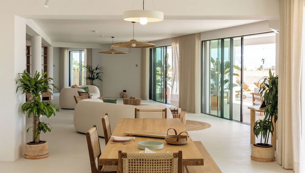 Sala de estar do lobby