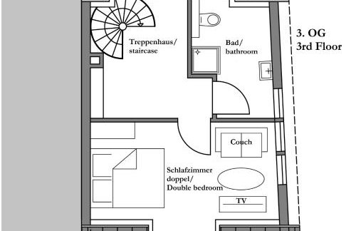 Designapartment im Herzen der Altstadt - 7 Guests - 3 Bedrooms - 2 Bathrooms - Foto 40