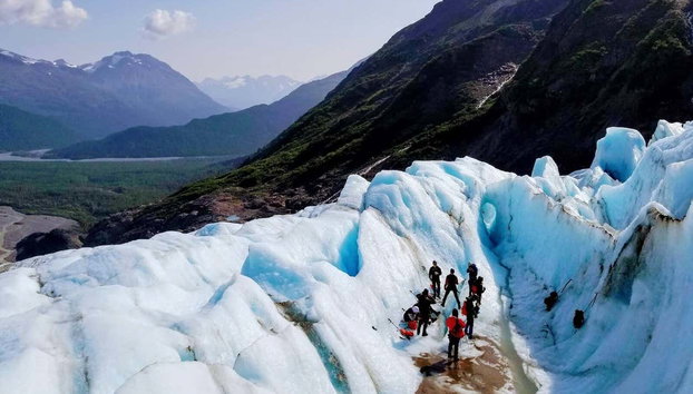 Trekking por los glaciares del Parque Nacional de los Fiordos de Kenai - Foto 3, Disfrutando de la ruta de trekking
