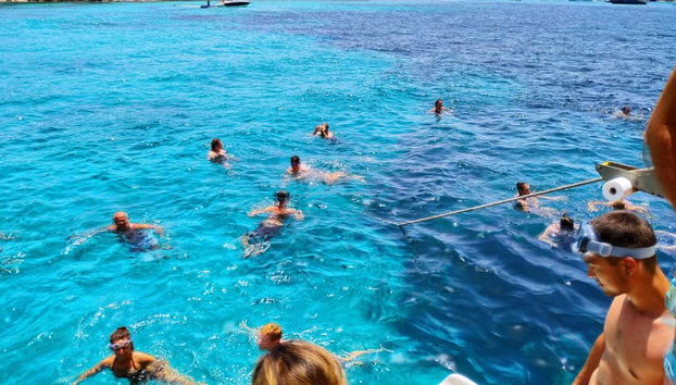 Crystal Waters: Formentera Catamaran Tour with Stops for swim in Cala Saona and Illetas - Photo 5