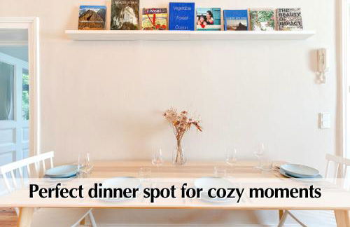 Calm City Escape - 75m2 Central Berlin Altbau-Apartment, 2BR, Smart-TV, Garden - Foto 12