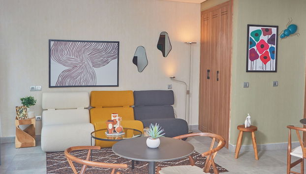 Sala de estar do lobby