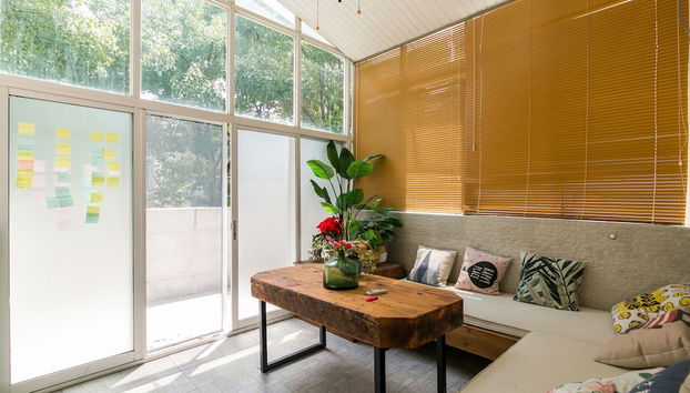 Zona de estar del vestíbulo