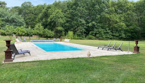 Charnay Sologne - Calme Charme Clim et Confort Piscine à 5 mn du péage Vierzon centre A71 - Foto 4