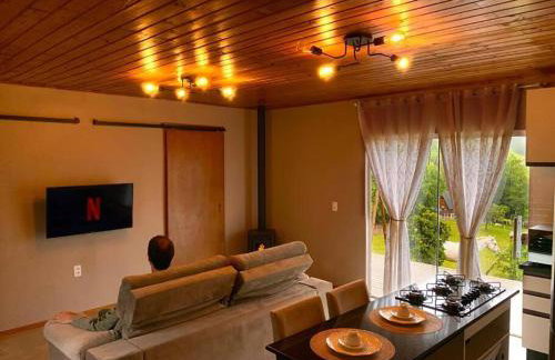 Chalé Sunset com Hidro, lareira, piscina, cavalo, trilha, tiro ao alvo - Foto 7