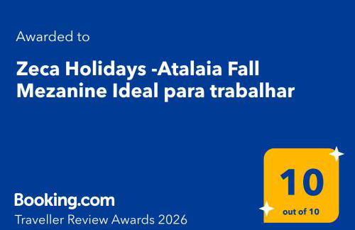 Zeca Holidays -Atalaia Fall Mezanine Ideal para trabalhar - Foto 2