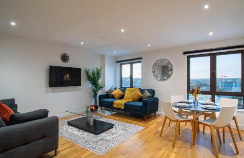 Balcony Waterside 2-Bed Apartment Central Leeds - Foto 25