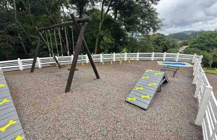 Chalé romântico com banheira aquecida - Foto 38