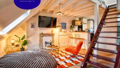 La Cime - Duplex hypercentre, Wi-Fi & restaurant - Foto 1