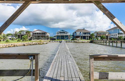 Galveston Bay Views and Pier! San Leon Gulf Getaway - Foto 33