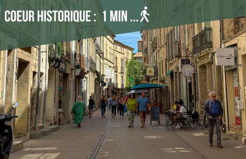 L Anatole Hyper centre Calme sur cour - Foto 33