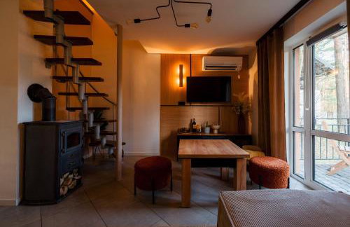 Kajaki wino i śpiew - domek z sauną w otoczeniu lasów i sąsiedztwie zalewu - Foto 49