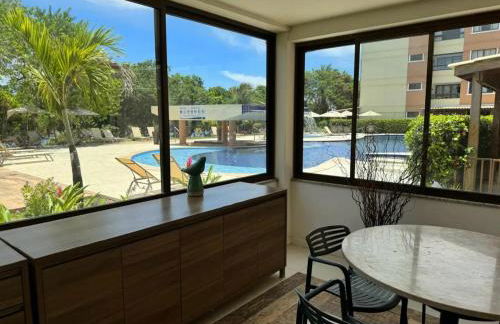 GUARAJUBA PARAÍSO DAS ÁGUAS - APT 2 quartos com AR e TV em TODOS os cômodos - Incluso Roupa de CAMA e BANHO - Filtro de Água Gelada e Maquina de Lavar dentro do APT - TOTAL CONFORTO PARA VC E SUA FAMILIA - Cond A beira da Lagoa e perto da PRAIA - Foto 24