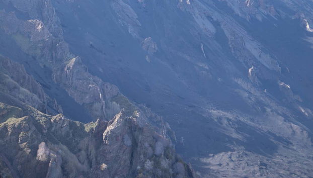 Impressionantes formações vulcânicas