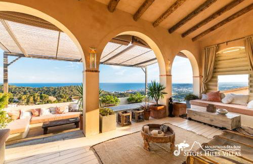 Stunning Villa Ibizenca with private pool in Sitges - Foto 2