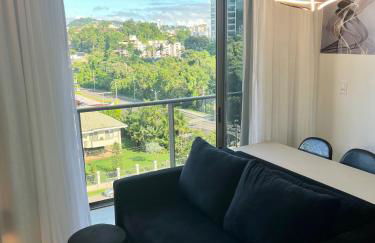 Ap completo a 900m da Vila Germânica com Piscina, Academia, Wi-Fi, Ar, Garagem e Tv no quarto - Foto 8