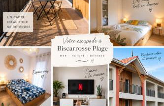 Biscawai Bisca Séjour détente dans un logement cosy avec terrasse ensoleillée, proche plage - Foto 1