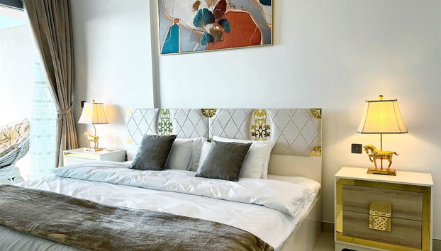 SuperHost - Peaceful 1BR Apt With Balcony in Front of the Sea - Foto 5, Habitación