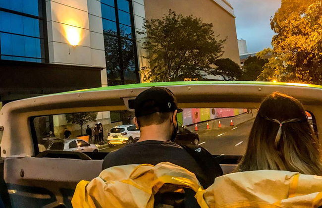 Ônibus turístico por Florianópolis ao entardecer - Foto 2