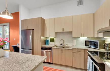 1B1B LUX 1st Flr Apt-2min to TCU+King Bed+Pool+Gym - Foto 9