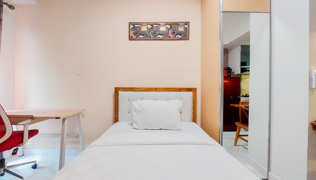 Comfort Stay And Homey Studio Amazana Serpong Apartment - Foto 3, Habitación