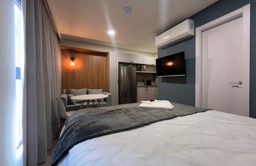 Loft de Luxo "Novo" no Coração de Blumenau a 10min a Pé da Vila Germânica - Foto 24